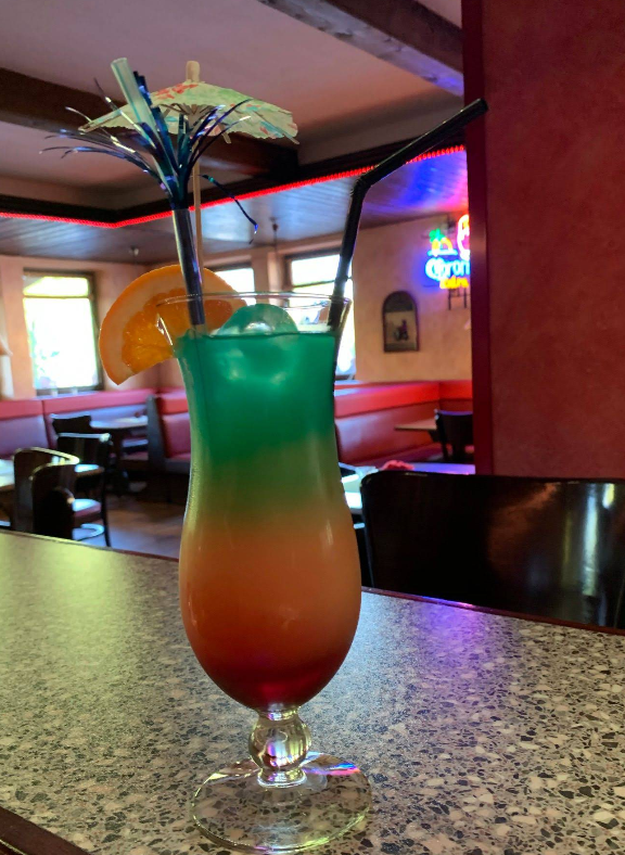 Rainbow Cocktail im Le Bistro